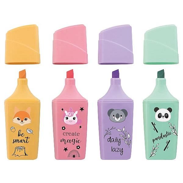 Set 4 textmarker animale Eberhard Faber