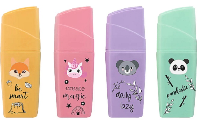 Imaginea produsului 'Set 4 textmarker animale Eberhard Faber'