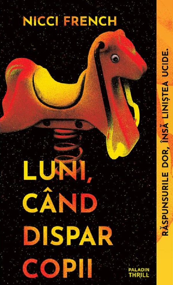 Coperta cărții 'Luni, când dispar copii - Nicci French'