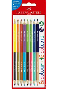 Imaginea produsului 'Set 8 creioane colorate bicolore'