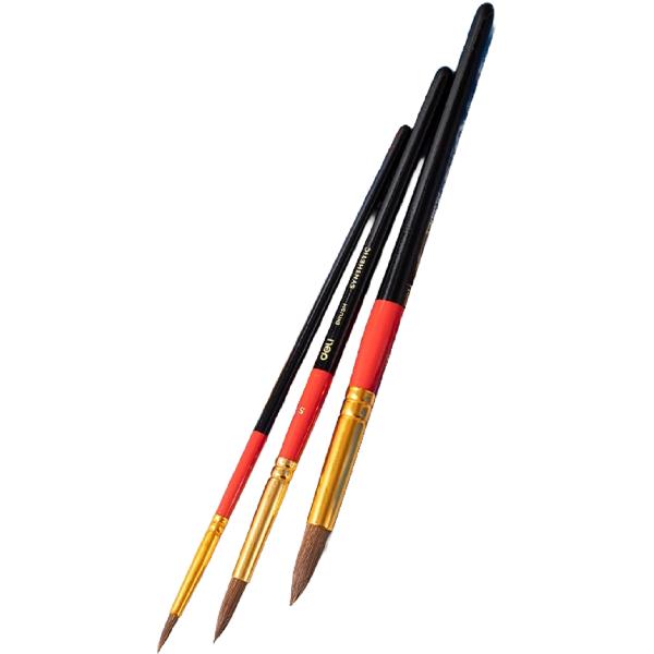 Set 3 pensule păr natural. Deli