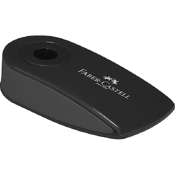 Radiera Sleeve Mini Harmony: Negru. Faber Castell