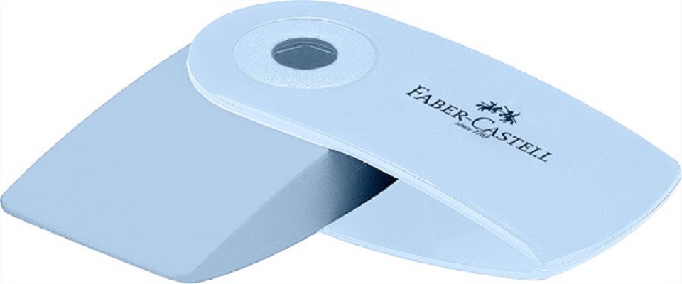 Imaginea produsului 'Radieră Sleeve Mini Harmony: Bleu. Faber Castell'