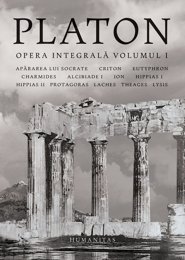 Coperta cărții 'Opera integrală. Vol.1 - Platon'