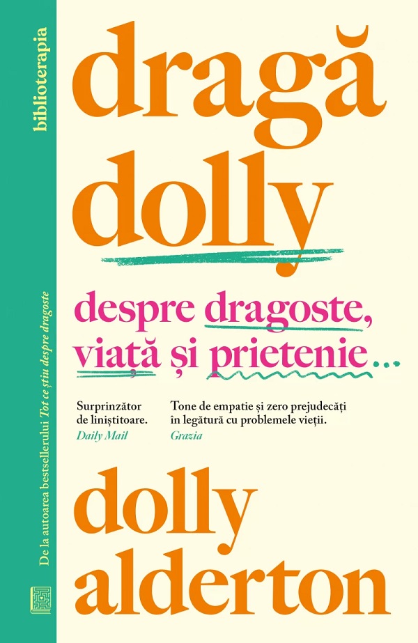 Coperta cărții 'Dragă Dolly - Dolly Alderton'