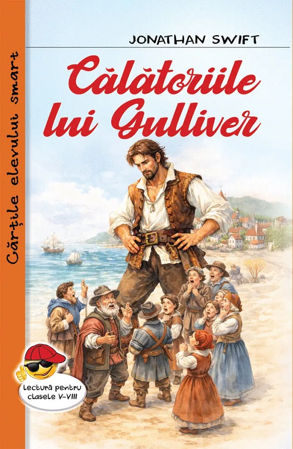 Coperta cărții 'Călătoriile lui Gulliver - Jonathan Swift'