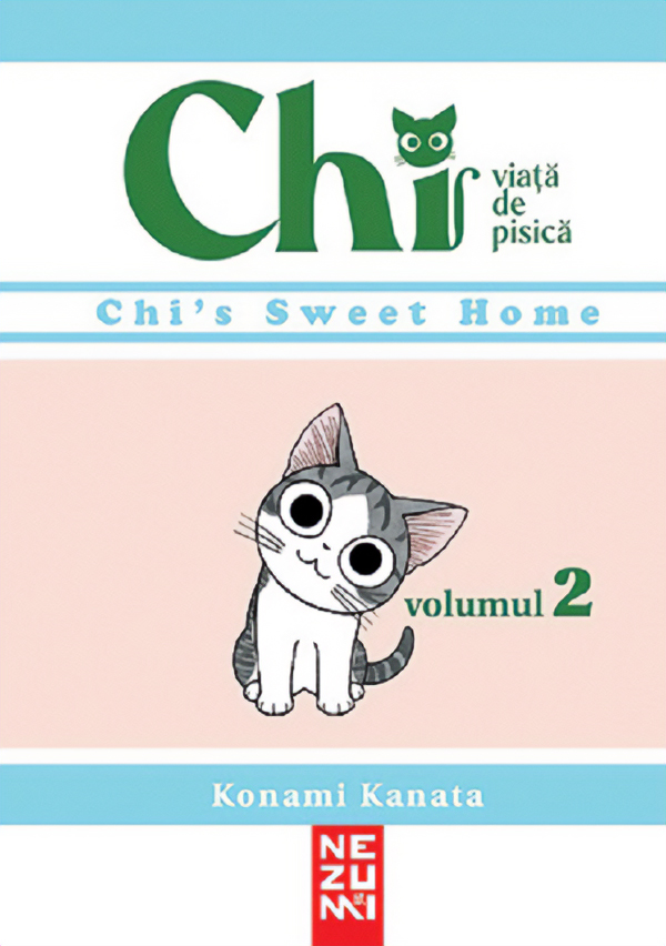 Coperta cărții 'Chi. Viața de pisică Vol.2 - Konami Kanata'