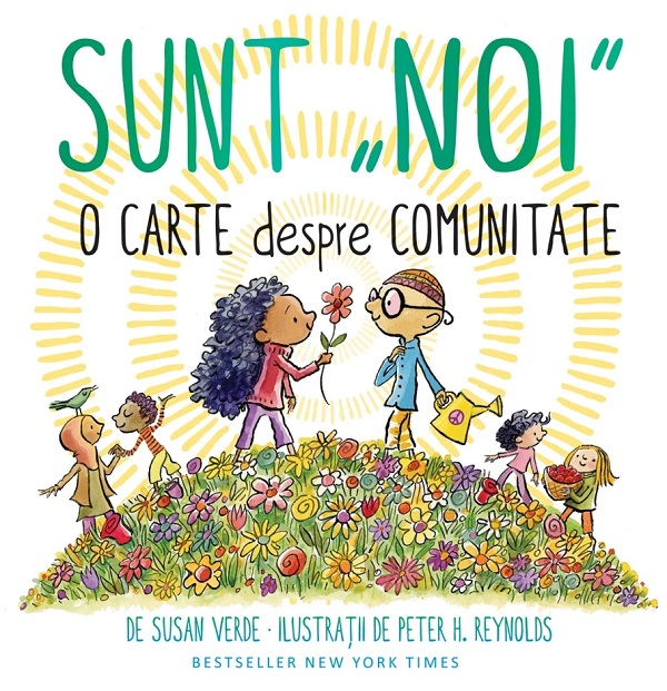 Coperta cărții 'Sunt noi. O carte despre comunitate - Susan Verde'