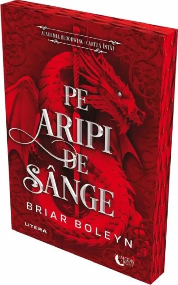 Coperta cărții 'Pe aripi de sânge. Seria Academia Bloodwing Cartea 1 - Briar Boleyn'