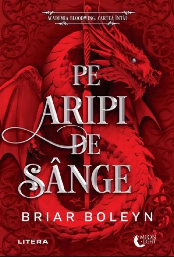 Coperta cărții 'Pe aripi de sânge. Seria Academia Bloodwing Cartea 1 - Briar Boleyn'