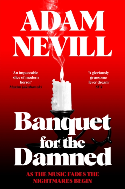 Coperta cărții 'Banquet for the Damned - Adam Nevill'