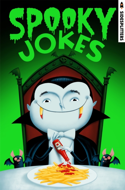 Coperta cărții 'Spooky Jokes - Rocket Fox Sidesplitters'
