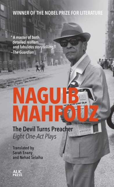 Coperta cărții 'Devil Turns Preacher - Naguib Mahfouz'