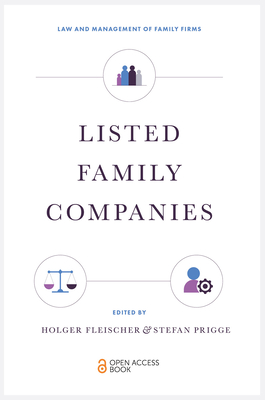 Coperta cărții 'Listed Family Companies - Holger Fleischer'