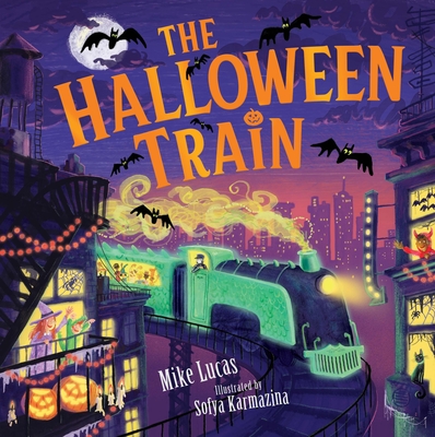 Coperta cărții 'The Halloween Train - Mike Lucas'