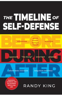 Coperta cărții 'The Timeline of Self-Defense: Before, During, After - Randy King'