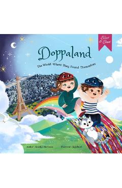 Coperta cărții 'Doppaland: The World Where They Found Themselves - Guzelya Marisova'