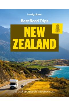 Coperta cărții 'Lonely Planet Best Road Trips New Zealand - Ashlyn Oswalt'