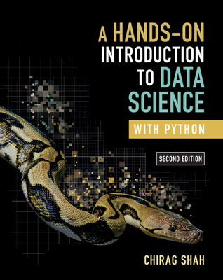 Coperta cărții 'A Hands-On Introduction to Data Science with Python - Chirag Shah'