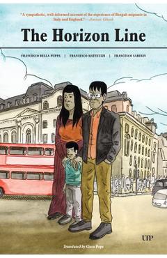 Coperta cărții 'The Horizon Line: A Story of Migration Between Bangladesh, Italy, and London - Francesco Della Puppa'