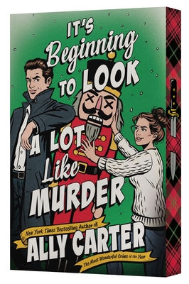 Coperta cărții 'It's Beginning to Look a Lot Like Murder - Ally Carter'