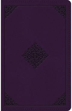 Coperta cărții 'ESV Giant Print Personal Size Bible, Red Letter (Trutone, Lavender, Ornament Design) -'