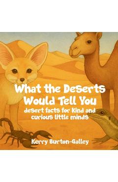 Coperta cărții 'What the Deserts Would Tell You: Desert Facts for Curious Little Minds - Kerry Burton-galley'