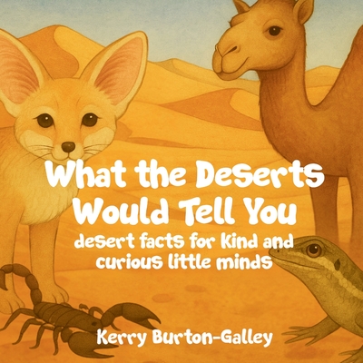 Coperta cărții 'What the Deserts Would Tell You: Desert Facts for Curious Little Minds - Kerry Burton-galley'