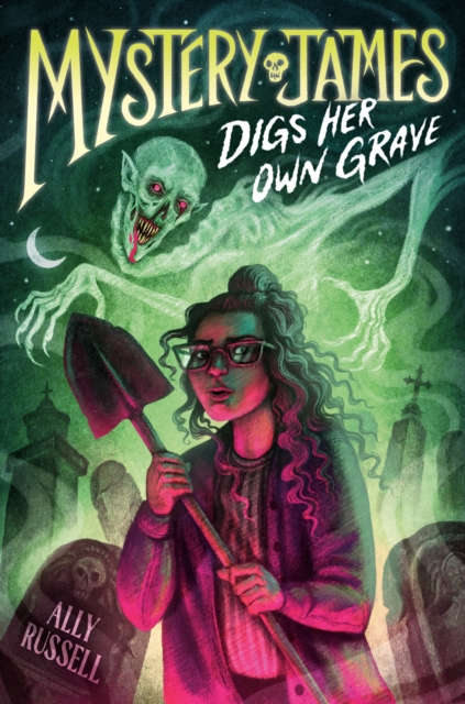 Coperta cărții 'Mystery James Digs Her Own Grave - Ally Russell'