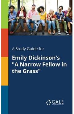 Coperta cărții 'A Study Guide for Emily Dickinson's 