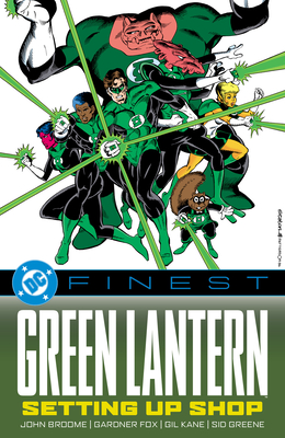 Coperta cărții 'DC Finest: Green Lantern: Setting Up Shop - Steve Englehart'