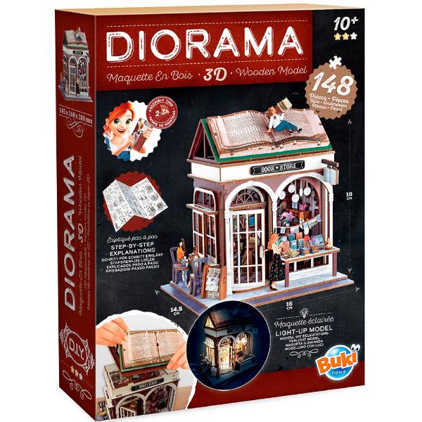 Diorama 3D: Librarie