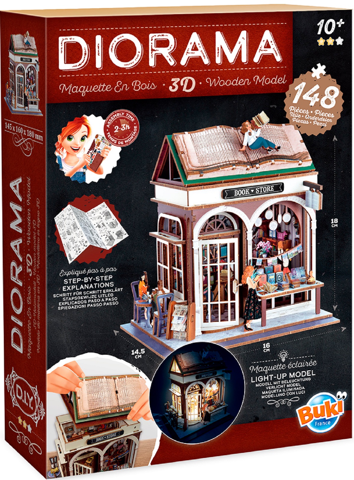Imaginea produsului 'Diorama 3D: Librărie'