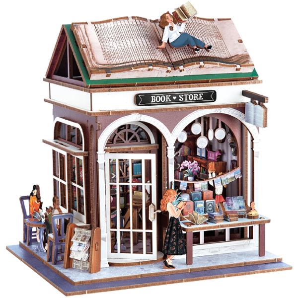 Diorama 3D: Librarie