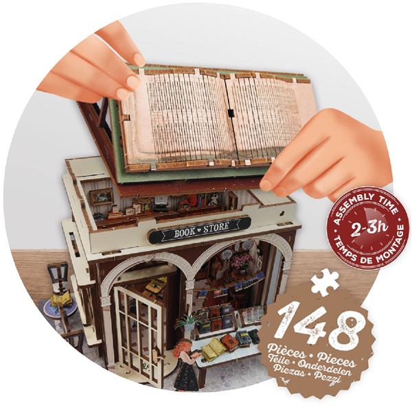 Diorama 3D: Librarie