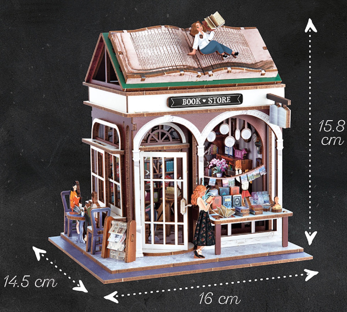 Imaginea produsului 'Diorama 3D: Librărie'