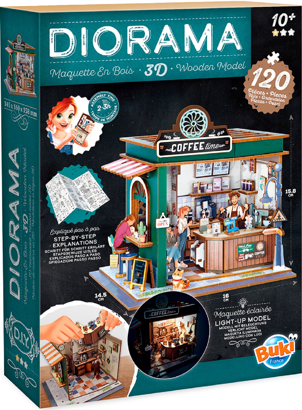 Imaginea produsului 'Diorama 3D: Cafenea'