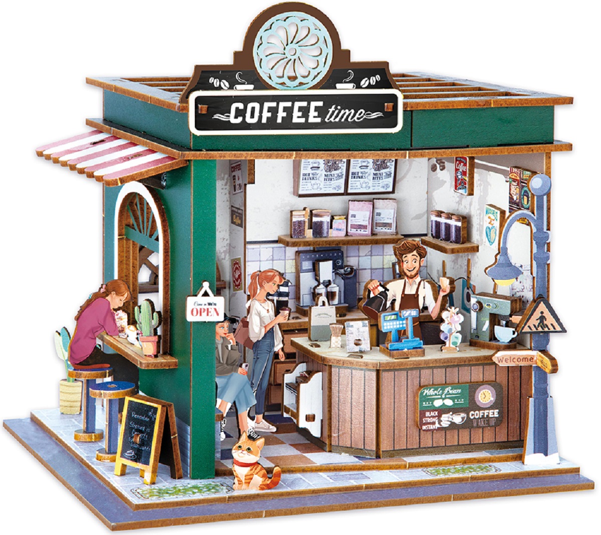 Imaginea produsului 'Diorama 3D: Cafenea'