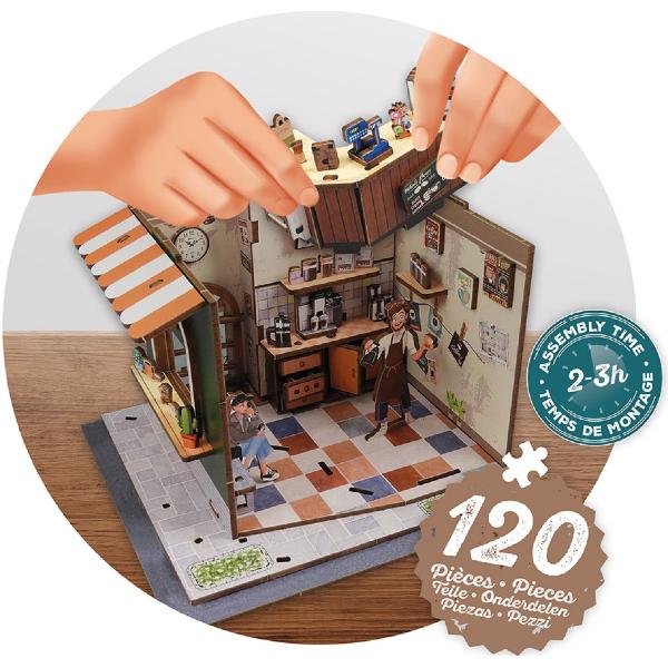 Diorama 3D: Cafenea