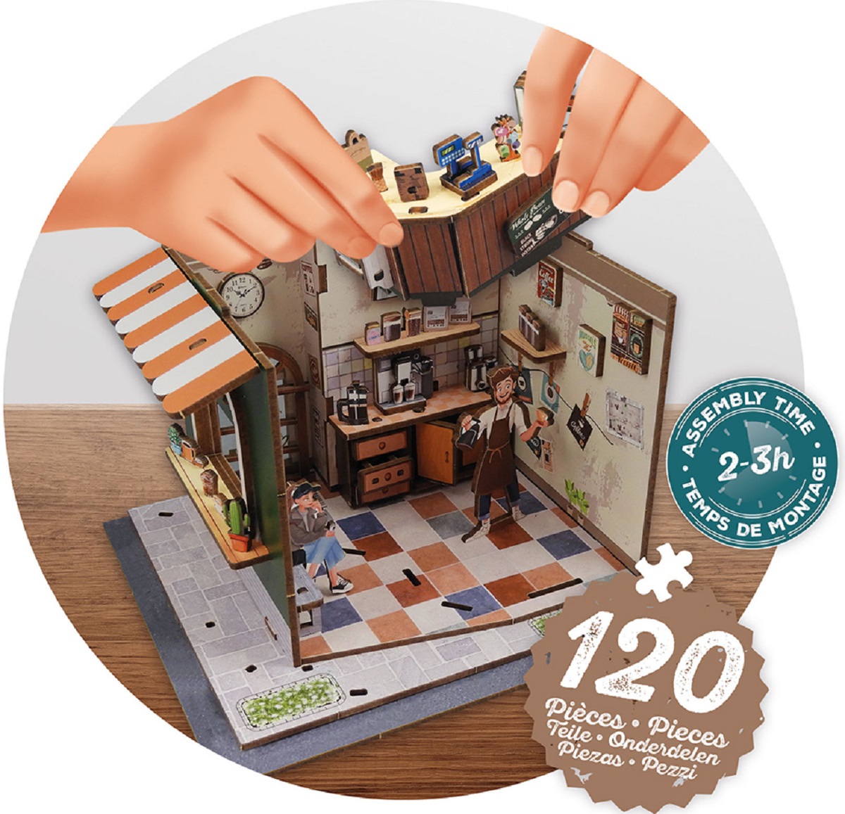 Imaginea produsului 'Diorama 3D: Cafenea'