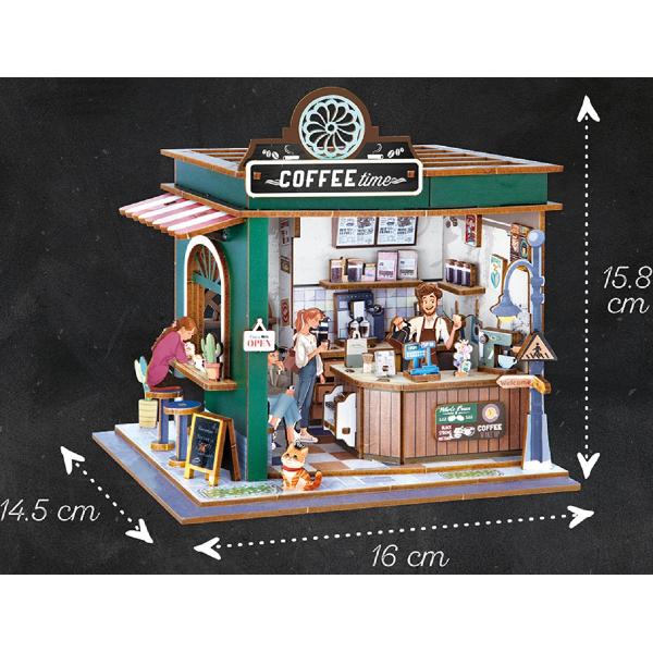 Diorama 3D: Cafenea