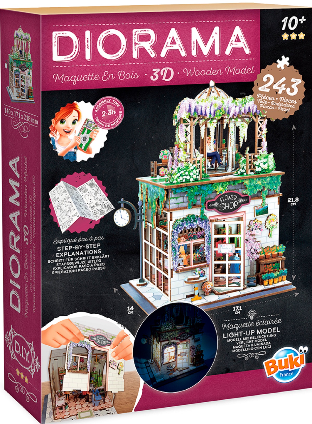 Imaginea produsului 'Diorama 3D: Florărie'