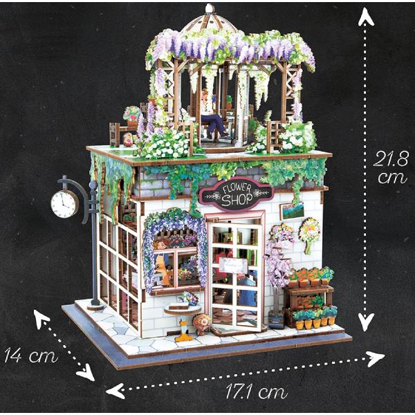 Diorama 3D: Florarie
