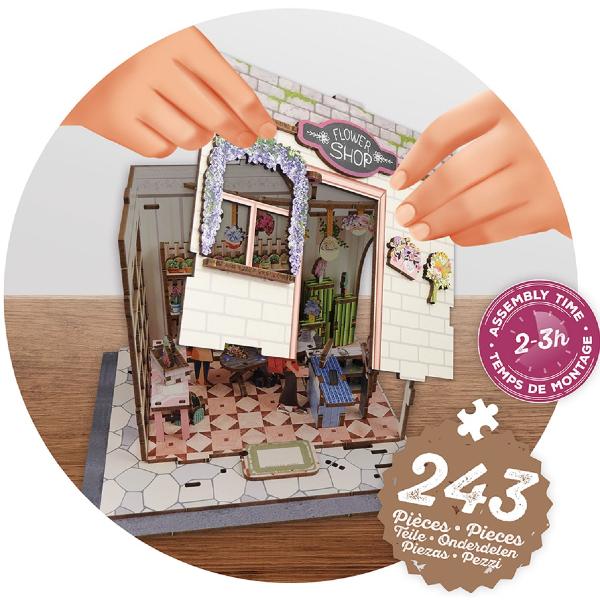 Diorama 3D: Florarie