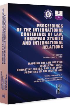 Coperta cărții 'Mapping the law between legislative gaps, normative excess, and new legal frontiers in the digital age - Manuela Tăbăraș'