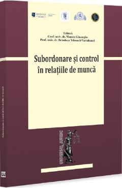Subordonare si control in relatiile de munca - Monica Gheorghe, Brindusa Teleoaca-Vartolomei