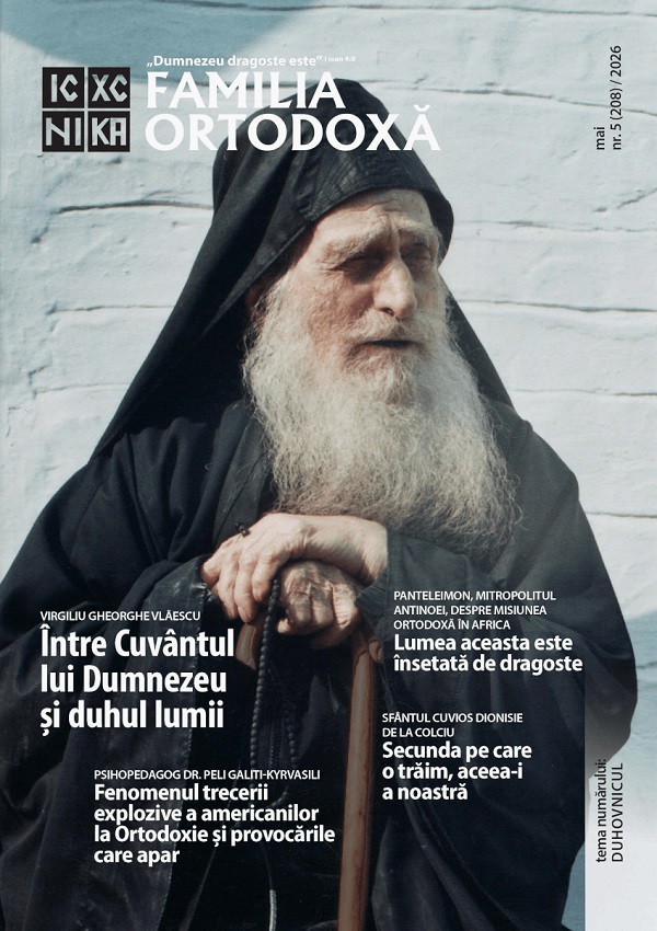 Coperta cărții 'Familia ortodoxă nr.4 (208) Mai 2026'
