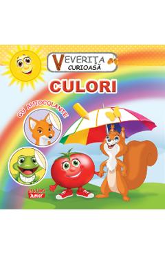 Veverita curioasa. Culori