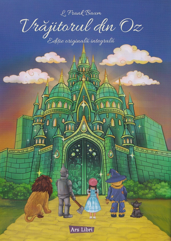Coperta cărții 'Vrăjitorul din Oz - L. Frank Baum'