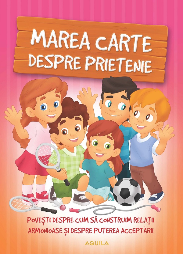 Coperta cărții 'Marea carte despre prietenie - Izmindi Katalin, Szeghy Karolina'